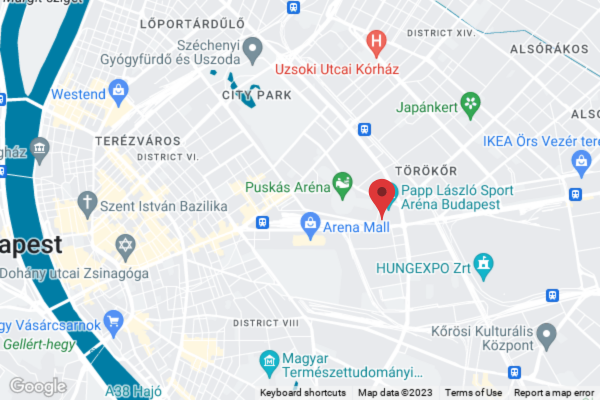 budapest térkép puskás ferenc stadion Danubius Hotel Arena térkép, parkolás, elérhetőségek